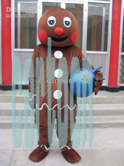 Gingerbread Man Mascot Costume Halloween Christmas Dress Full Body Props Outfit Mascot Costume
Gingerbread Man Mascot Costume Halloween Christmas Dress Full Body Props Outfit Mascot Costume