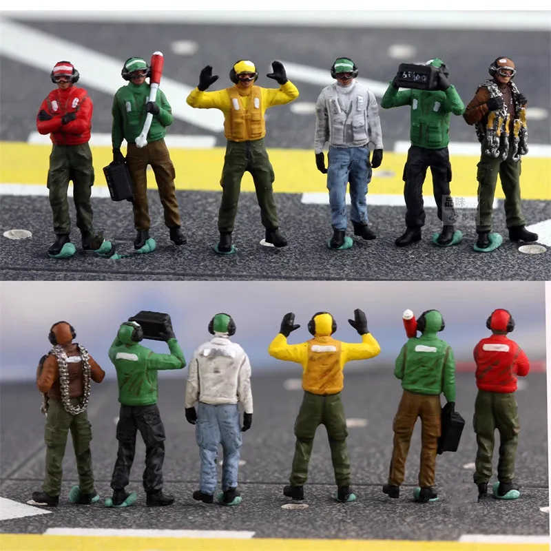 1:72 модель 6 шт. экшн-фигурка ВМС США авианосчик земляной экипаж обработка рабочая мужская кукла DIY сцена аксессуар дисплей фанаты 
1:72 модель 6 шт. экшн-фигурка ВМС США авианосчик земляной экипаж обработка рабочая мужская кукла DIY сцена аксессуар дисплей фанаты