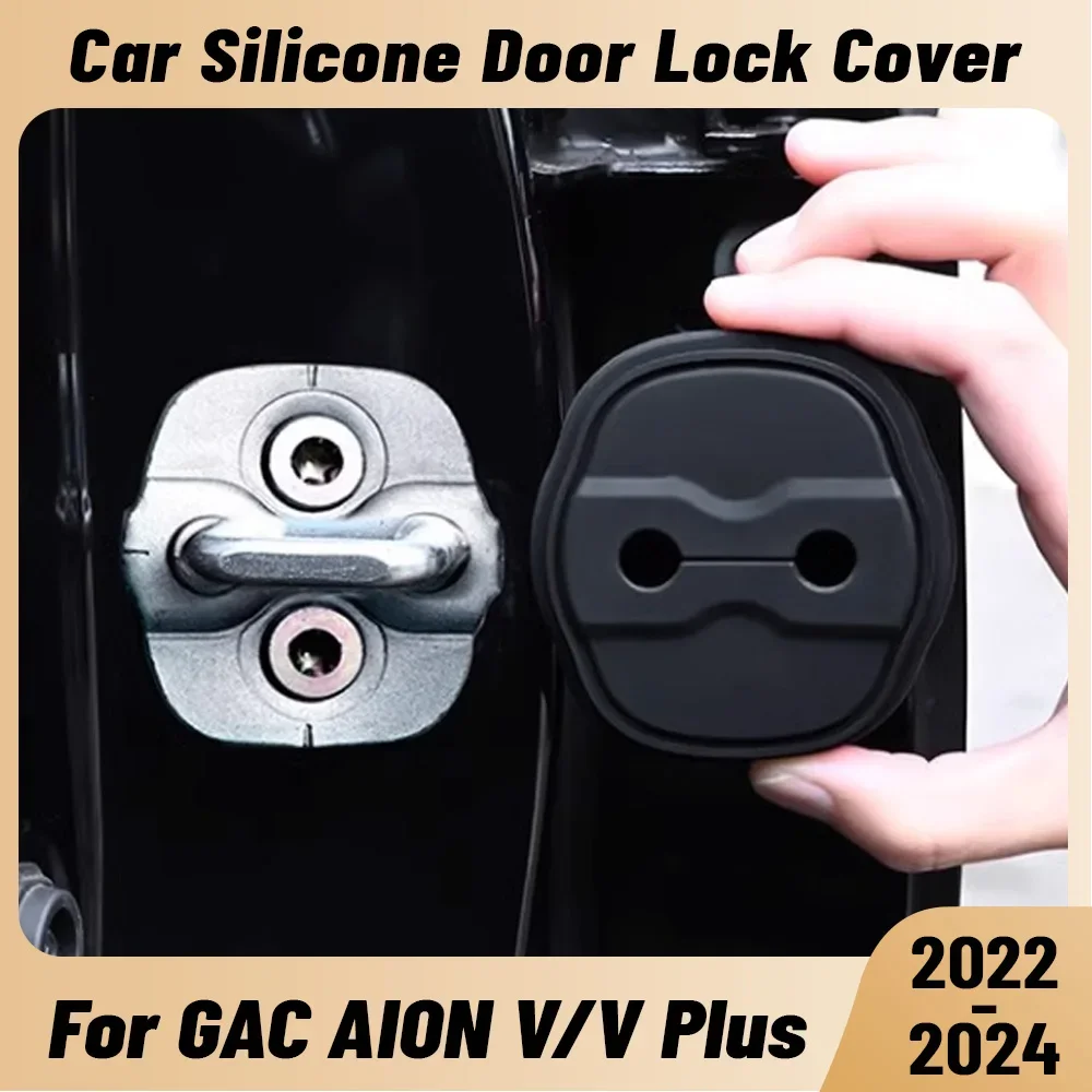For GAC AION V V PLUS 2022-2024 Car Door Shock Absorber Door Lock Protector Silicone Auto Door Lock Latches Cover Accessories
For GAC AION V V PLUS 2022-2024 Car Door Shock Absorber Door Lock Protector Silicone Auto Door Lock Latches Cover Accessories