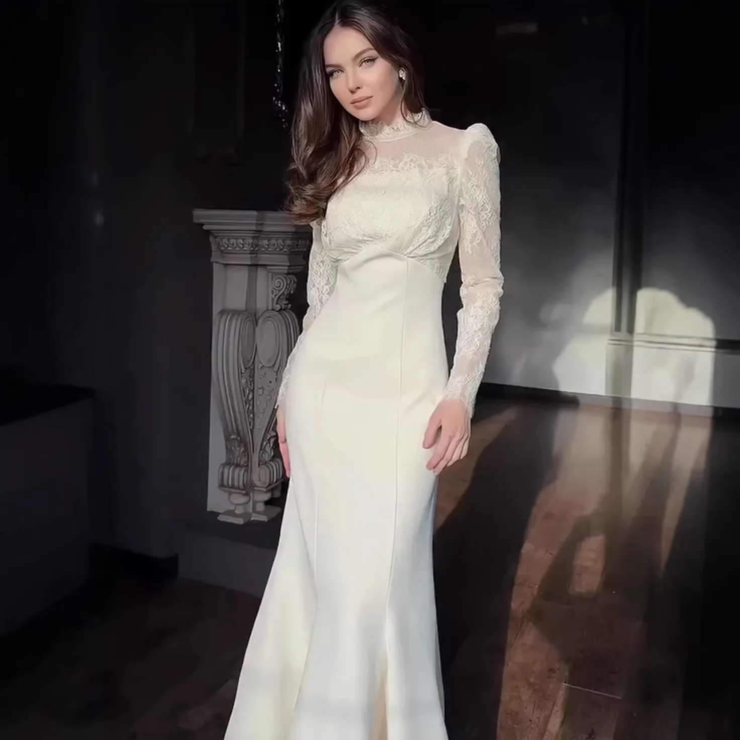 Женская юбка Ele Long Dr, весна 2026, новая модель, с эффектом похудения на талии, повседневная, из полиэстера, с квадратным вырезом
Женская юбка Ele Long Dr, весна 2026, новая модель, с эффектом похудения на талии, повседневная, из полиэстера, с квадратным вырезом