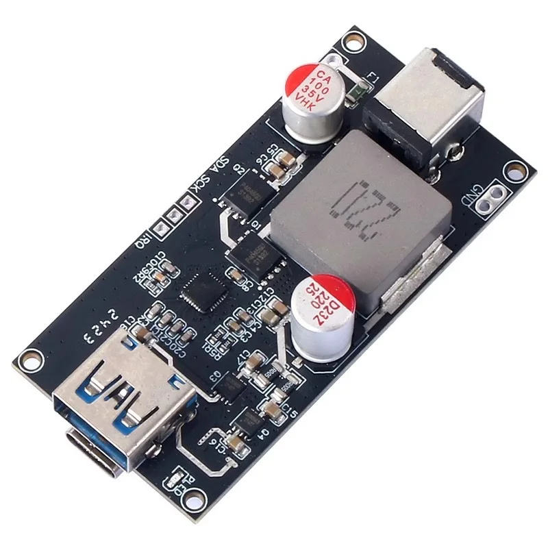 DC 6 30V 140W Multi Protocol Desktop Fast Charger Module QC PD High Power Charging Board for Smartphone Laptop
DC 6 30V 140W Multi Protocol Desktop Fast Charger Module QC PD High Power Charging Board for Smartphone Laptop