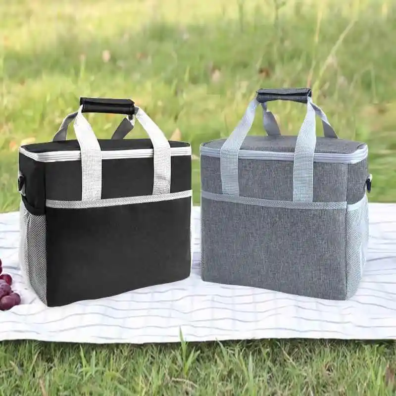 Outdoor Style Oxford Cloth Picnic Bag Insulated Cooler Handheld Large Capacity Portable Picnic Essential Travel Gear
Outdoor Style Oxford Cloth Picnic Bag Insulated Cooler Handheld Large Capacity Portable Picnic Essential Travel Gear