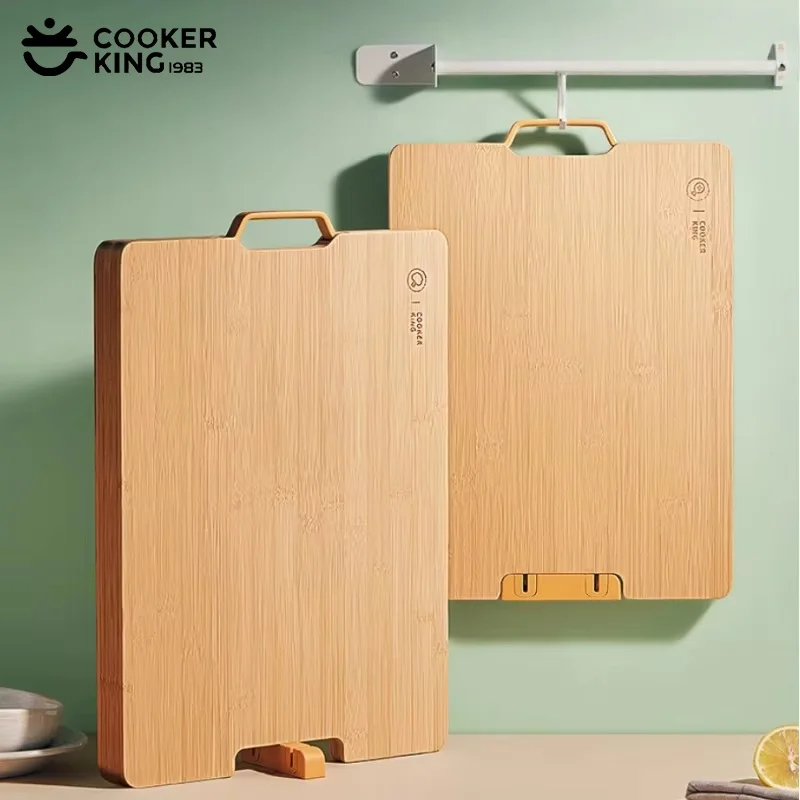 COOKER KING Bamboo Chopping Board Mould Proof Food Cutting Table for Meat Double-sided Thickened Fruit Vegetables Chopping Panel
COOKER KING Bamboo Chopping Board Mould Proof Food Cutting Table for Meat Double-sided Thickened Fruit Vegetables Chopping Panel