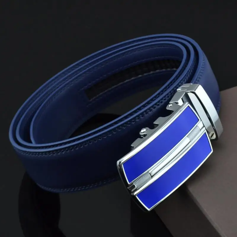 2026 Famous Brand Luxury Genuine Leather Men's Belt Automatic Buckle Business Casual Stylish Blue Waistband For Jeans Daily Wear
2026 Famous Brand Luxury Genuine Leather Men's Belt Automatic Buckle Business Casual Stylish Blue Waistband For Jeans Daily Wear