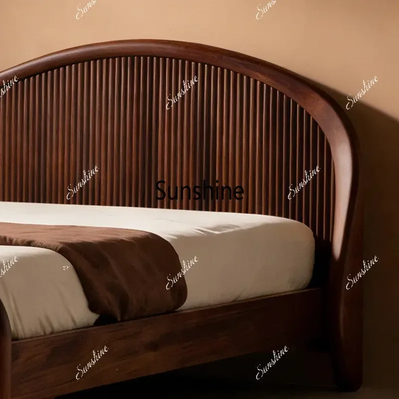 YItalian design solid wood bed advanced light luxury master bedroom practical double zen villa
YItalian design solid wood bed advanced light luxury master bedroom practical double zen villa