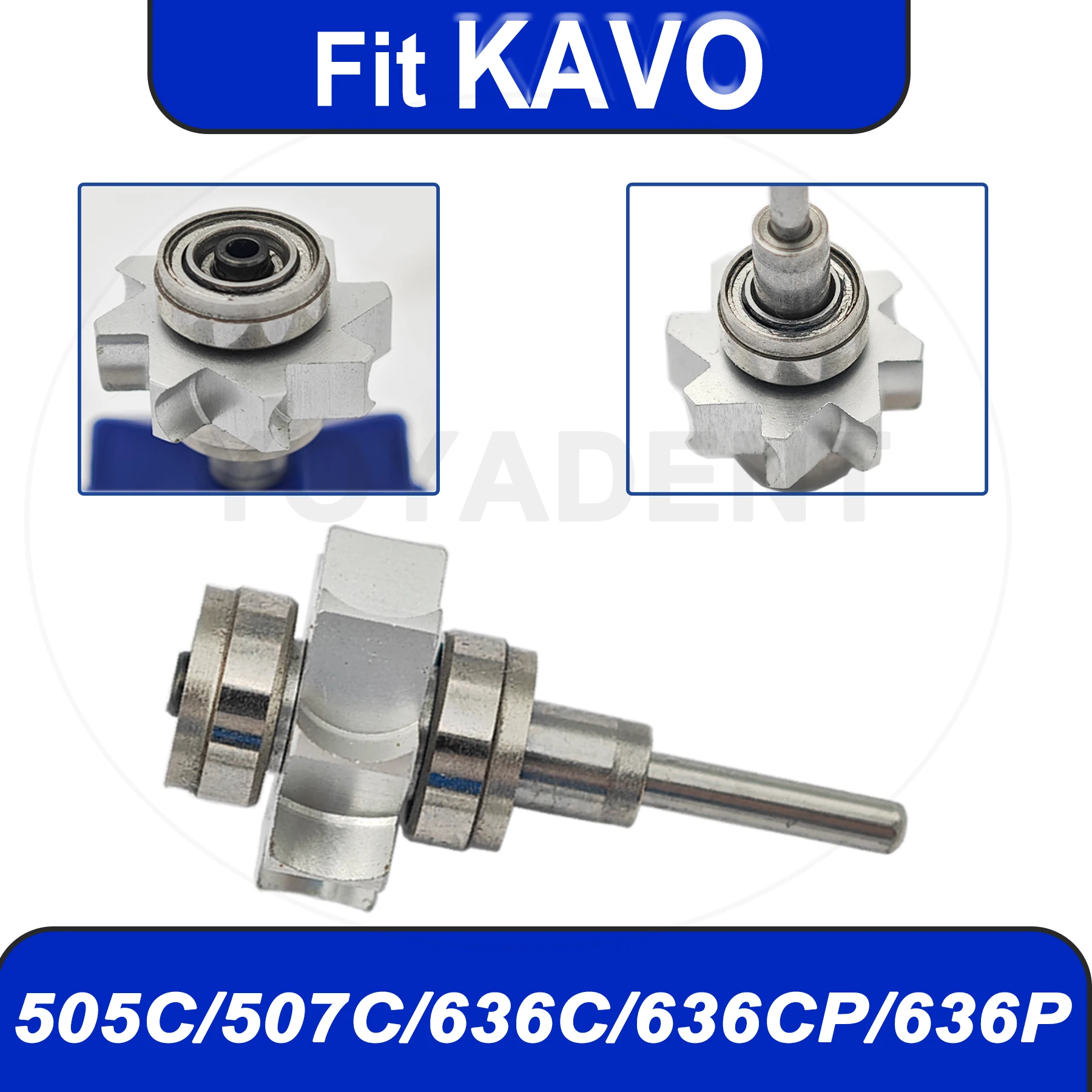For KAVO 505C 507C 636C 636CP 636P High Speed Handpiece Dental Turbine Cartridge Air Rotor Dentistry Instrument Accessories
For KAVO 505C 507C 636C 636CP 636P High Speed Handpiece Dental Turbine Cartridge Air Rotor Dentistry Instrument Accessories