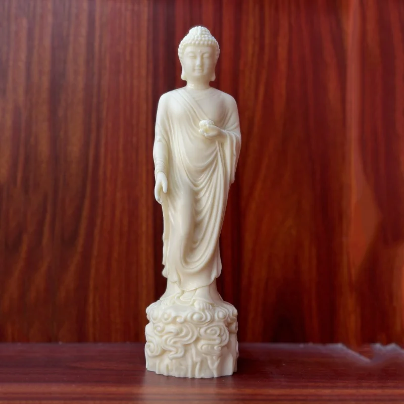 Ivory Nut Carved Auspicious Cloud Amitabha Buddha Mahāvairocana22*6cmHome Living Room Buddha Crafts Ornaments
Ivory Nut Carved Auspicious Cloud Amitabha Buddha Mahāvairocana22*6cmHome Living Room Buddha Crafts Ornaments