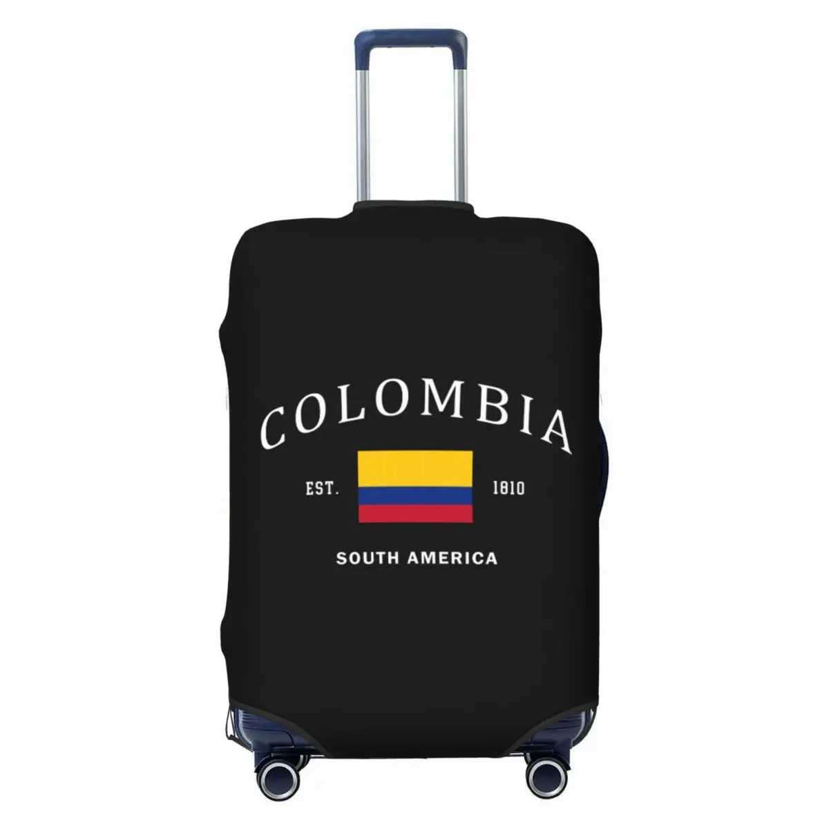 Custom Colombia Flag Luggage Cover Protector Funny Colombian Pride Patriotic Travel Suitcase Covers for 18-32 Inch
Custom Colombia Flag Luggage Cover Protector Funny Colombian Pride Patriotic Travel Suitcase Covers for 18-32 Inch