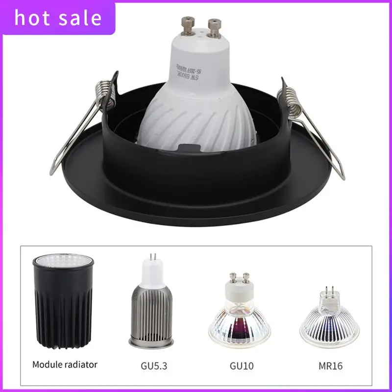 LED Spotlights Frame Down Light Frame Plastic For MR16 GU10 Bulb Holder Recessed LED Spot Light,A
LED Spotlights Frame Down Light Frame Plastic For MR16 GU10 Bulb Holder Recessed LED Spot Light,A