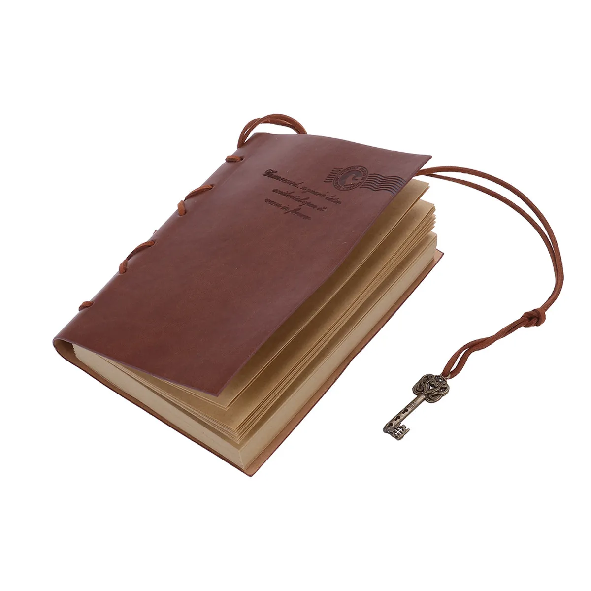 160 Sheets 320 Pages Vintage PU Travel Journal Diary Notebook Blank Craft Paper String Bound Coffee Color Classic Retro
160 Sheets 320 Pages Vintage PU Travel Journal Diary Notebook Blank Craft Paper String Bound Coffee Color Classic Retro
