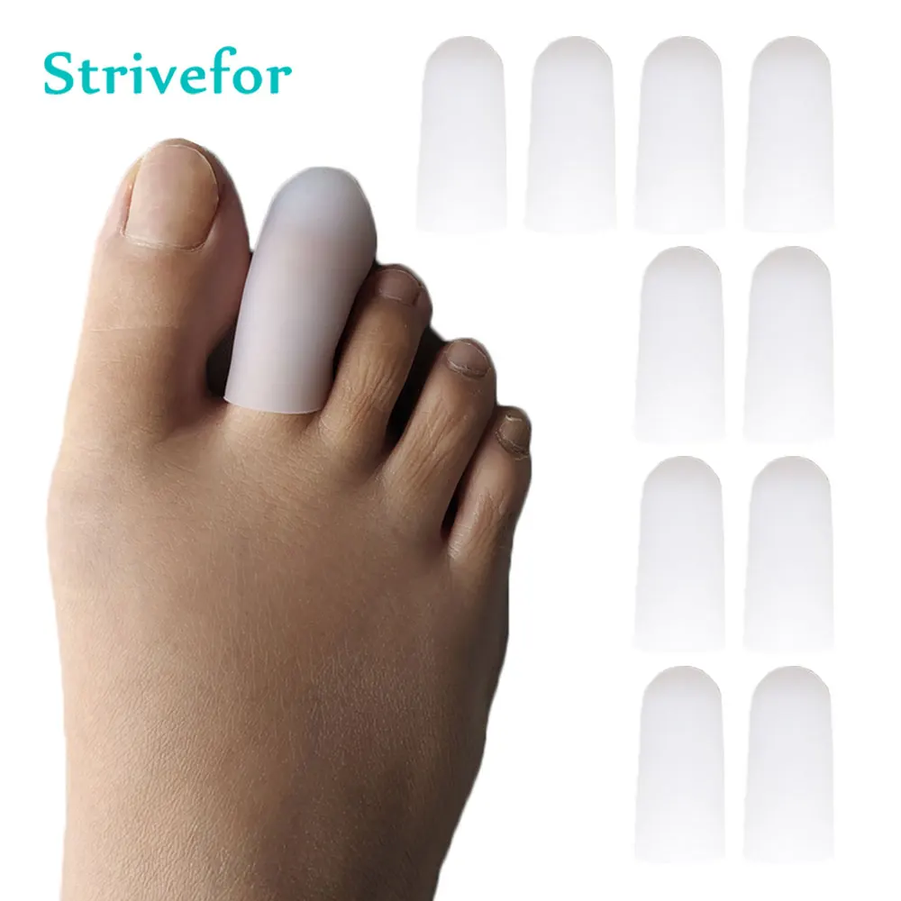 2-10pcs S Soft Silicone Finger Toe Protector Bunion Pain Relief Toe Sleeves Caps Prevent Corns Calluses Blisters Foot Care Tool
2-10pcs S Soft Silicone Finger Toe Protector Bunion Pain Relief Toe Sleeves Caps Prevent Corns Calluses Blisters Foot Care Tool