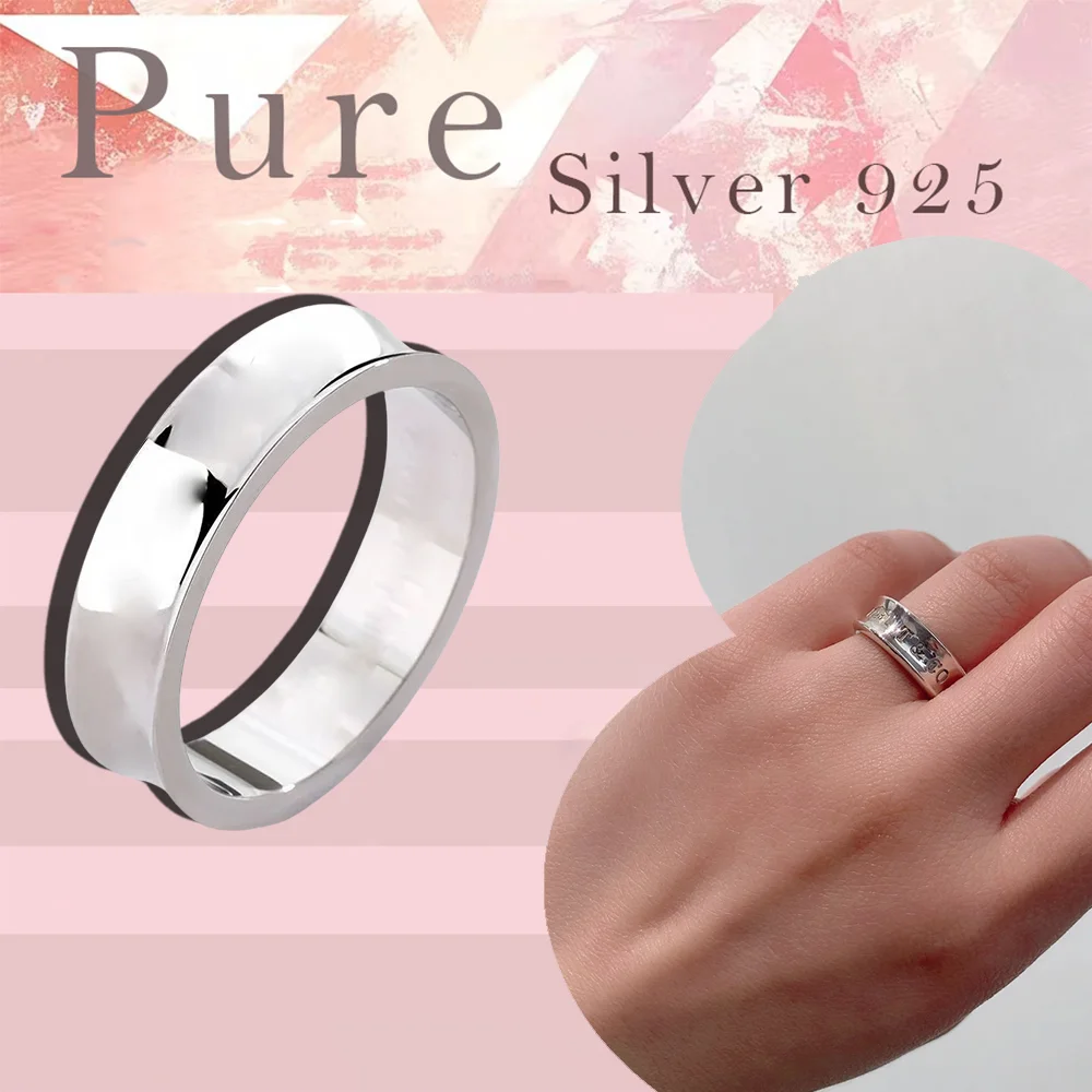 Versatile, exquisite, classic, fashionable sterling silver ring S925 couple ring, birthday gift, daily accessory
Versatile, exquisite, classic, fashionable sterling silver ring S925 couple ring, birthday gift, daily accessory