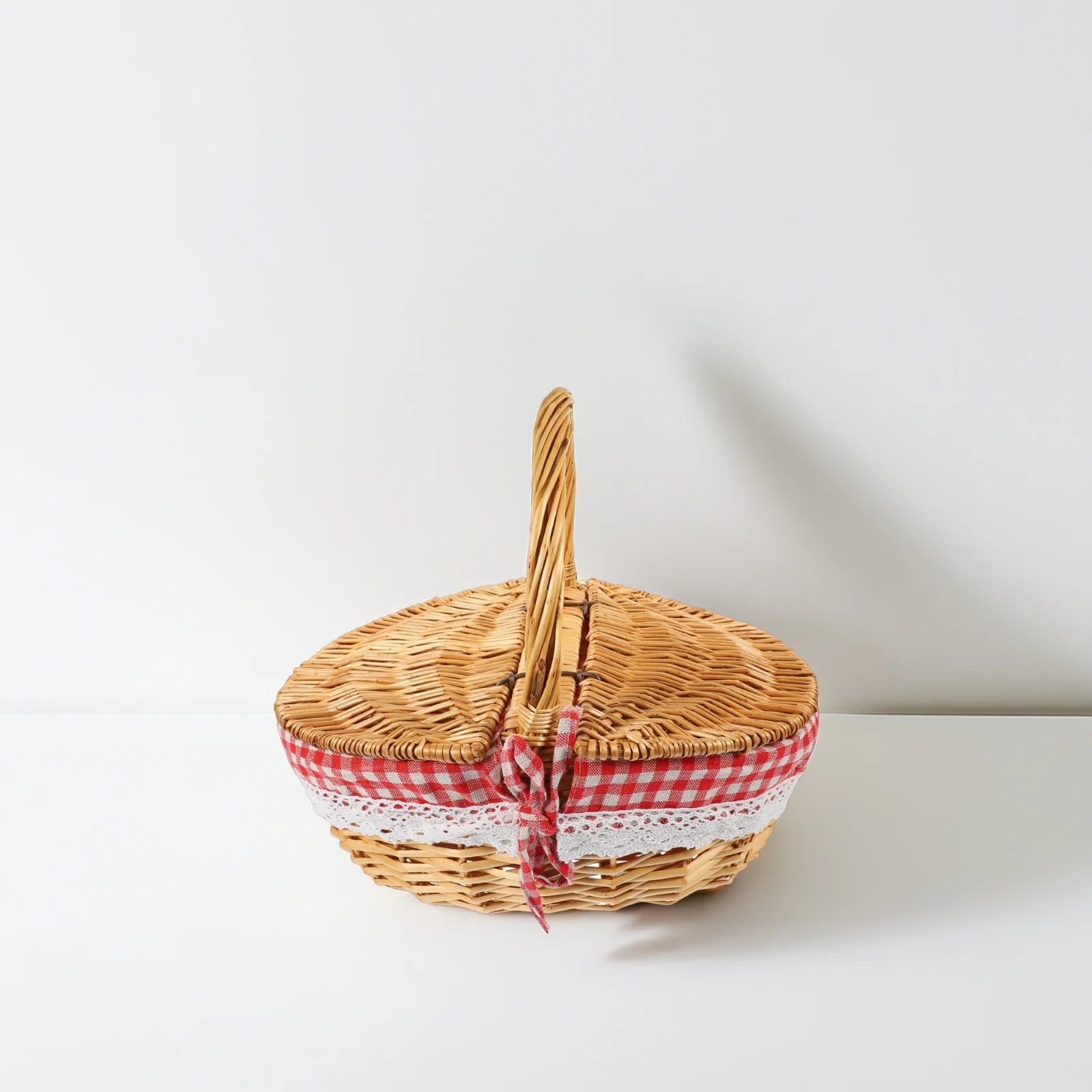 Wicker Picnic 35x25x17cm Red Checkered Portable Storage Home Vintage Picnic Basket ganizer Vintage Style Baskets
Wicker Picnic 35x25x17cm Red Checkered Portable Storage Home Vintage Picnic Basket ganizer Vintage Style Baskets