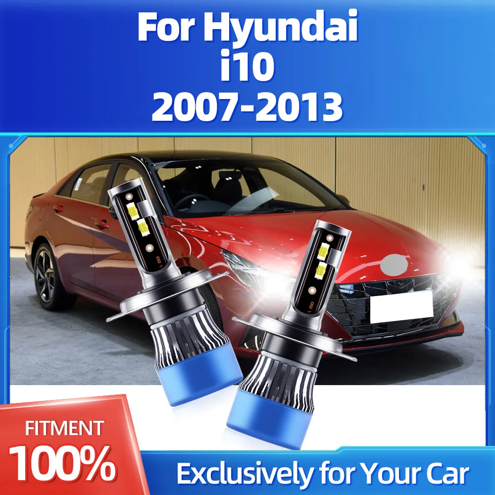2Pcs Auto Headlamp Car LED Haedlight Bulb 6000K 45000LM Plug-N-Play 12V For Hyundai i10 2007 2008 2009 2010 2011 2012 2013
2Pcs Auto Headlamp Car LED Haedlight Bulb 6000K 45000LM Plug-N-Play 12V For Hyundai i10 2007 2008 2009 2010 2011 2012 2013