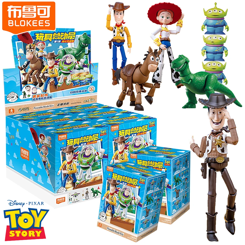BLOKEES Genuine Toy Story Disney Pixer Collection Blind Box Peripherals Encourage Children's Surprise Gifts Desktop Ornaments
BLOKEES Genuine Toy Story Disney Pixer Collection Blind Box Peripherals Encourage Children's Surprise Gifts Desktop Ornaments