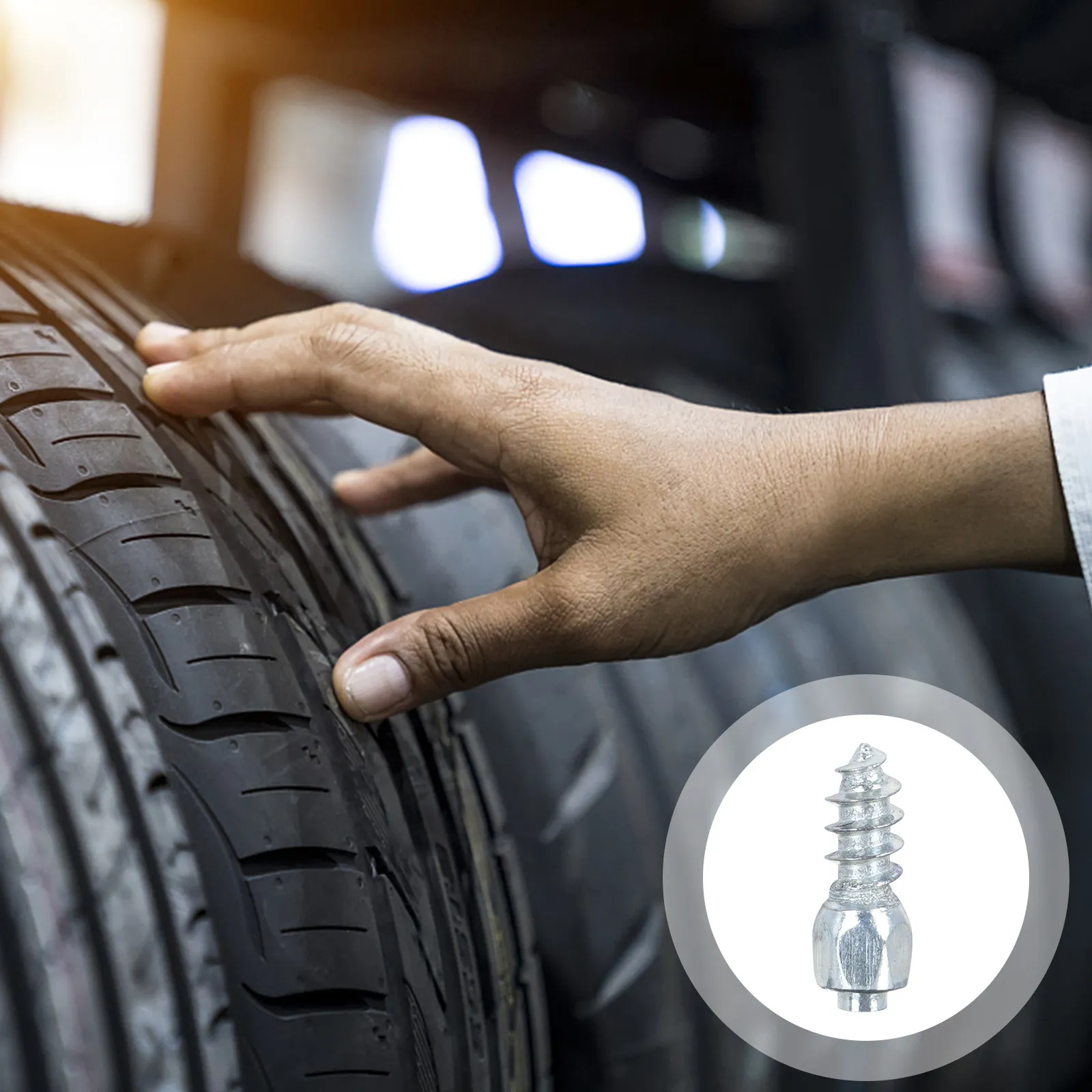 100Pcs Winter Tire Studs Screw Tire Studs Alloy Anti-Slip Snow Spikes for Car Bike Wheels Heavy Duty Hard Professional Design
100Pcs Winter Tire Studs Screw Tire Studs Alloy Anti-Slip Snow Spikes for Car Bike Wheels Heavy Duty Hard Professional Design