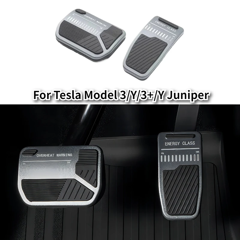 For Tesla Model 3/Y Juniper 2017-2025 Car Pedal Cover Set Kit Anti Skid Pedal Brake Clutch Accelerator Pedals Covers Accessories
For Tesla Model 3/Y Juniper 2017-2025 Car Pedal Cover Set Kit Anti Skid Pedal Brake Clutch Accelerator Pedals Covers Accessories