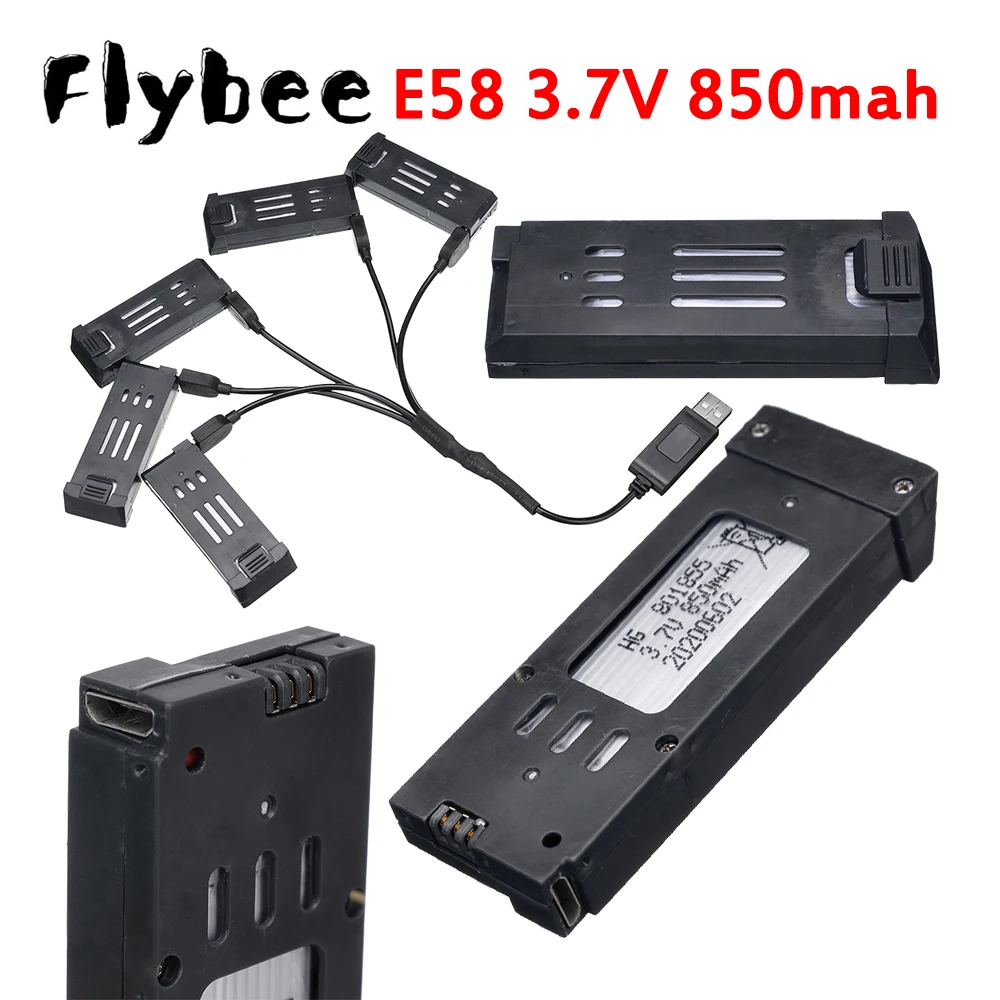 Аккумулятор 3.7V 850mAh для радиоуправляемых дронов E58 E68 L800 S168 JY019 998PRO, запасная батарея для квадрокоптеров и БПЛА
Аккумулятор 3.7V 850mAh для радиоуправляемых дронов E58 E68 L800 S168 JY019 998PRO, запасная батарея для квадрокоптеров и БПЛА