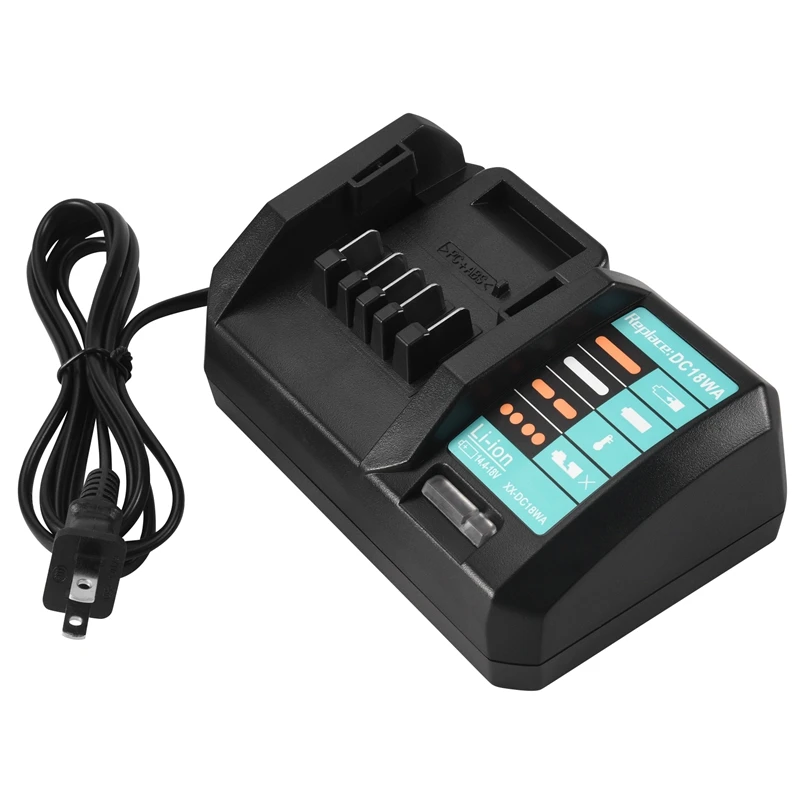 14.4V-18V Charger DC18WA For Maktec DC18SG DC1851 BL1813G BL1415G BL1815G BL1413G UH522D UM167D UR180D -US Plug
14.4V-18V Charger DC18WA For Maktec DC18SG DC1851 BL1813G BL1415G BL1815G BL1413G UH522D UM167D UR180D -US Plug