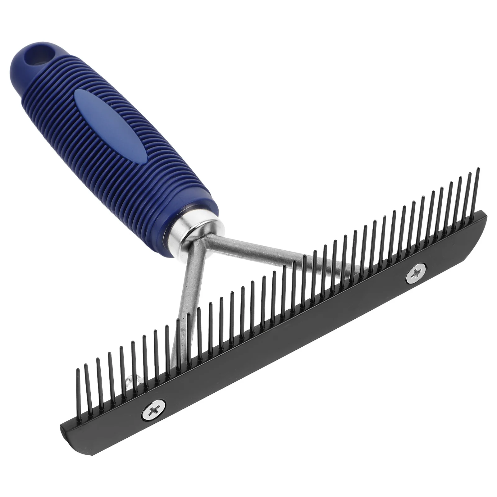 Horse Dematting Brush Rake Comb Stainless Steel Grooming Tool Comfortable Handle Undercoat Scrubber Dogs Sheep
Horse Dematting Brush Rake Comb Stainless Steel Grooming Tool Comfortable Handle Undercoat Scrubber Dogs Sheep
