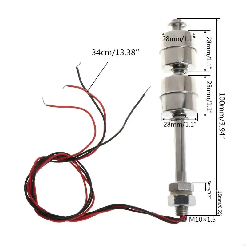 31KA Liquid Level Float 0~220V 100mm High Temperature Resistant Stainless Steel Water Level Float
31KA Liquid Level Float 0~220V 100mm High Temperature Resistant Stainless Steel Water Level Float