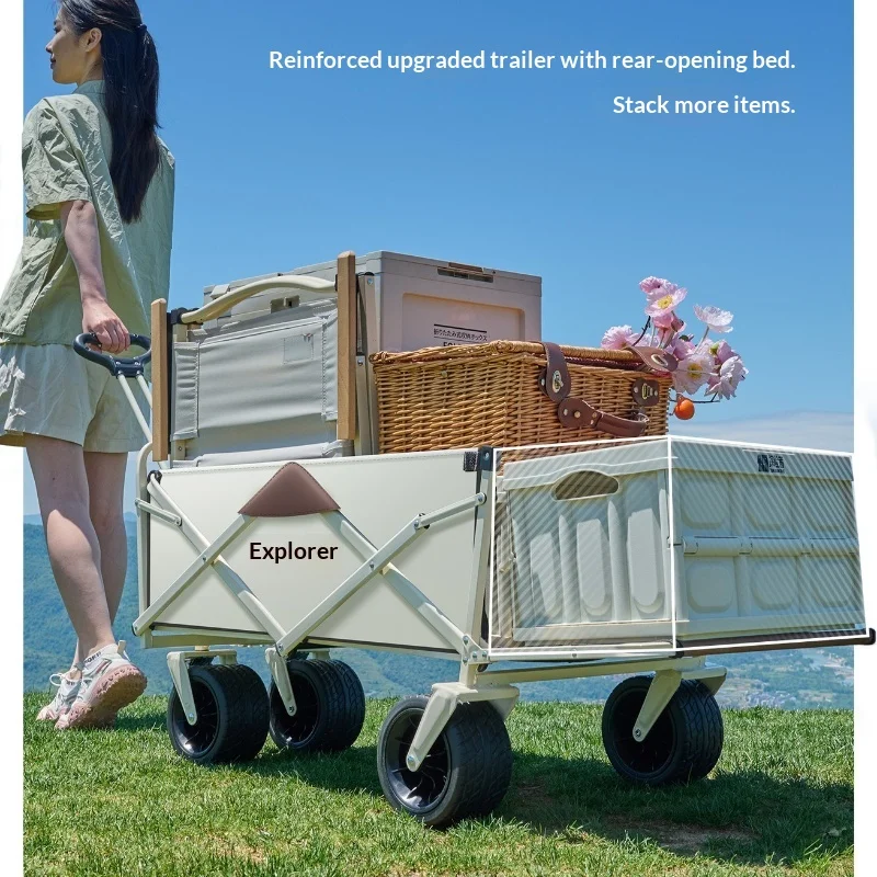 Outdoor Folding Wagon Trolley Portable Foldable Cart Camping Picnic Beach Kids Reclining Seat Heavy Duty Wheels Carrinho
Outdoor Folding Wagon Trolley Portable Foldable Cart Camping Picnic Beach Kids Reclining Seat Heavy Duty Wheels Carrinho