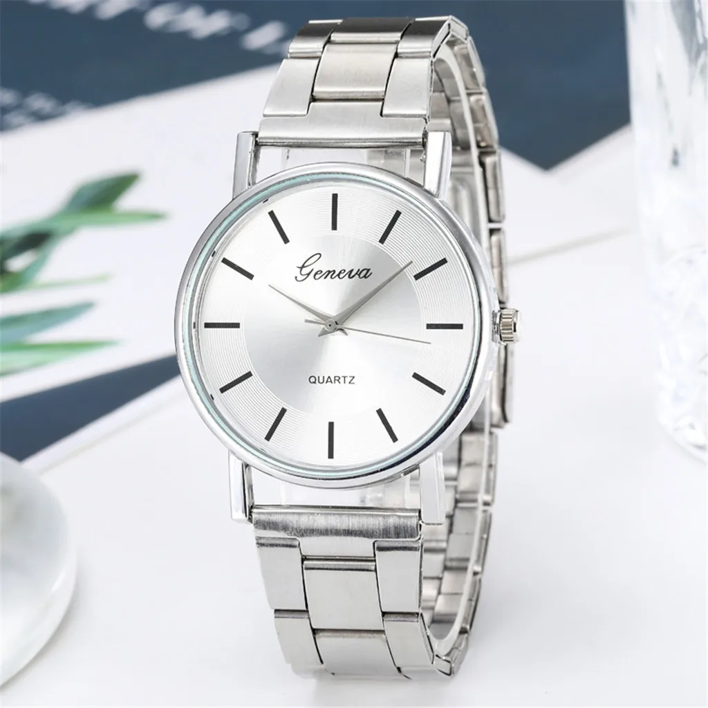 New Fashionable Women'S Watch Simple Large Dial Quartz Wristwatch For Women Alloy Strap Female Watches Relogios Feminino
New Fashionable Women'S Watch Simple Large Dial Quartz Wristwatch For Women Alloy Strap Female Watches Relogios Feminino