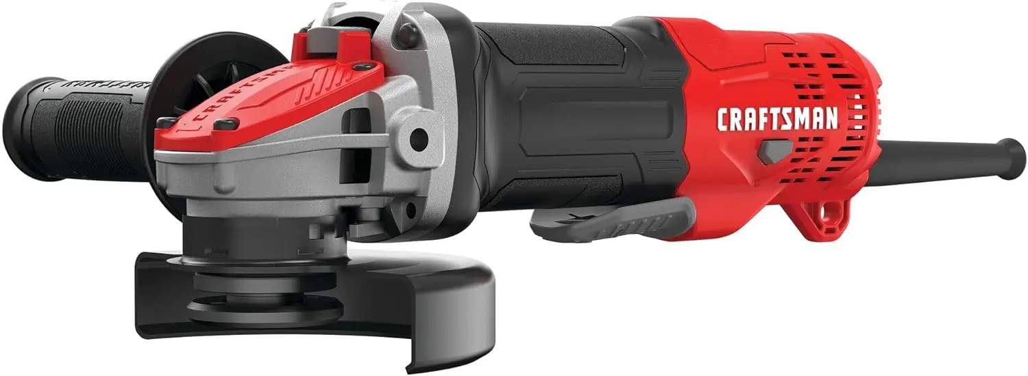 Угловая шлифовальная машина с проводным приводом, 4,5 дюйма, двигатель 7,5 А, 12 000 об/мин для сложных работ
Угловая шлифовальная машина с проводным приводом, 4,5 дюйма, двигатель 7,5 А, 12 000 об/мин для сложных работ