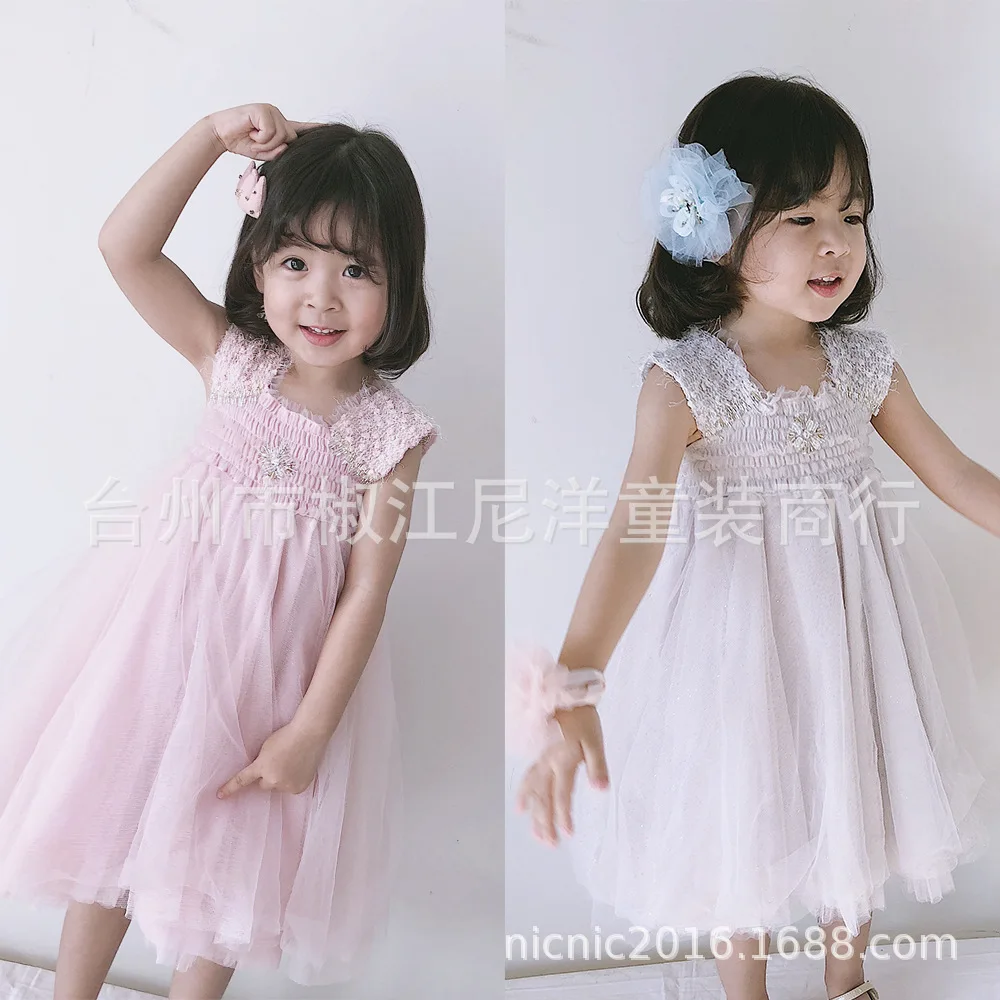Jenny&Dave New Super Beauty Girl Handmade Nail Bead Splicing Mesh Princess Dress with Hair Accessories for Girls
Jenny&Dave New Super Beauty Girl Handmade Nail Bead Splicing Mesh Princess Dress with Hair Accessories for Girls