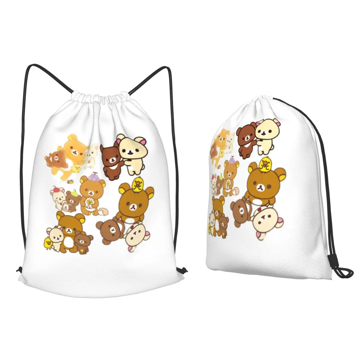 Rilakkuma Backpacks Portable Drawstring Bags Sports Bag Book Bags for Man Woman School
Rilakkuma Backpacks Portable Drawstring Bags Sports Bag Book Bags for Man Woman School