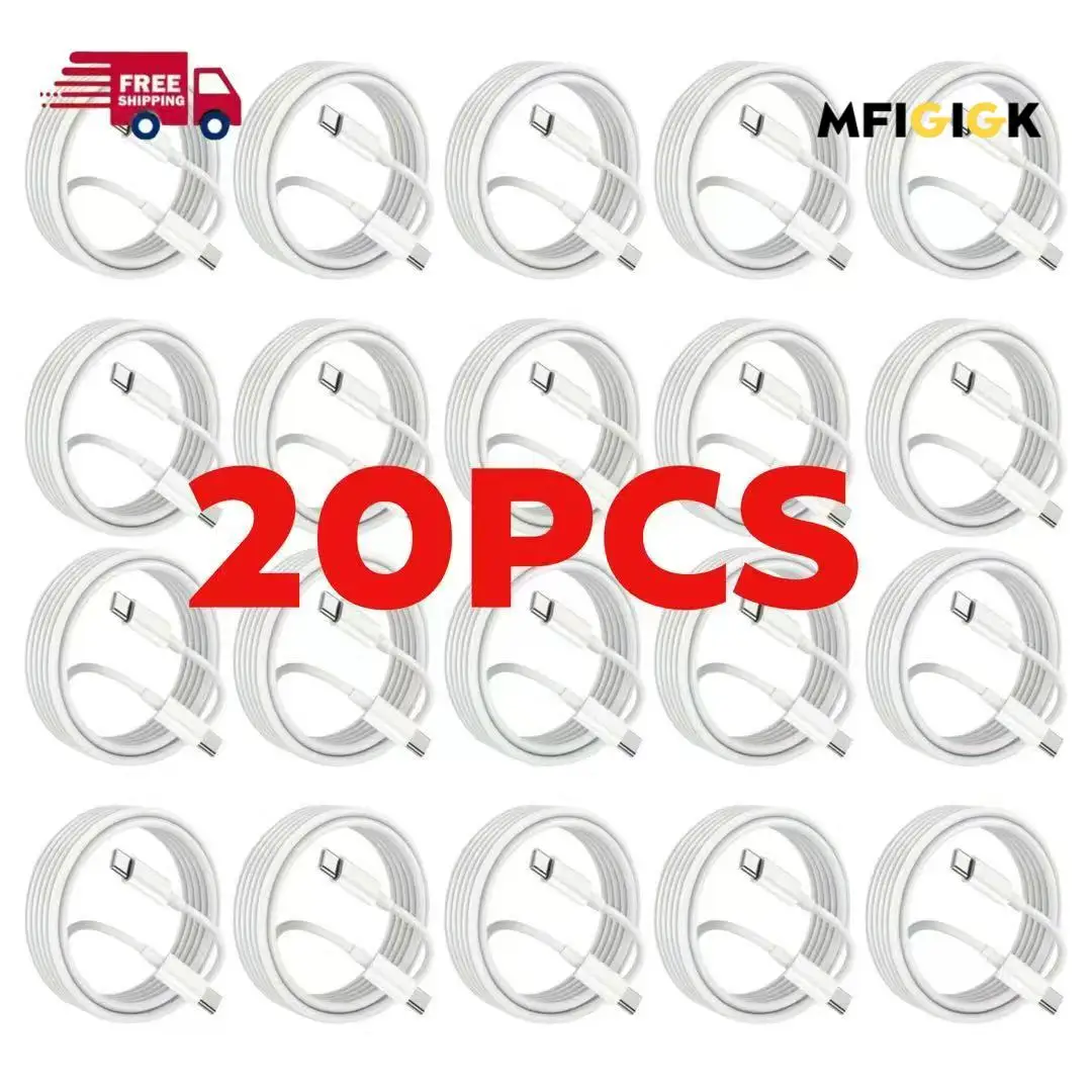 20pcs Type-C to Type-C, USB-C to lightning Cable for iPhone Fast Charger Cable Power Delivery Type C Charging Cord for iPhone 14
20pcs Type-C to Type-C, USB-C to lightning Cable for iPhone Fast Charger Cable Power Delivery Type C Charging Cord for iPhone 14
