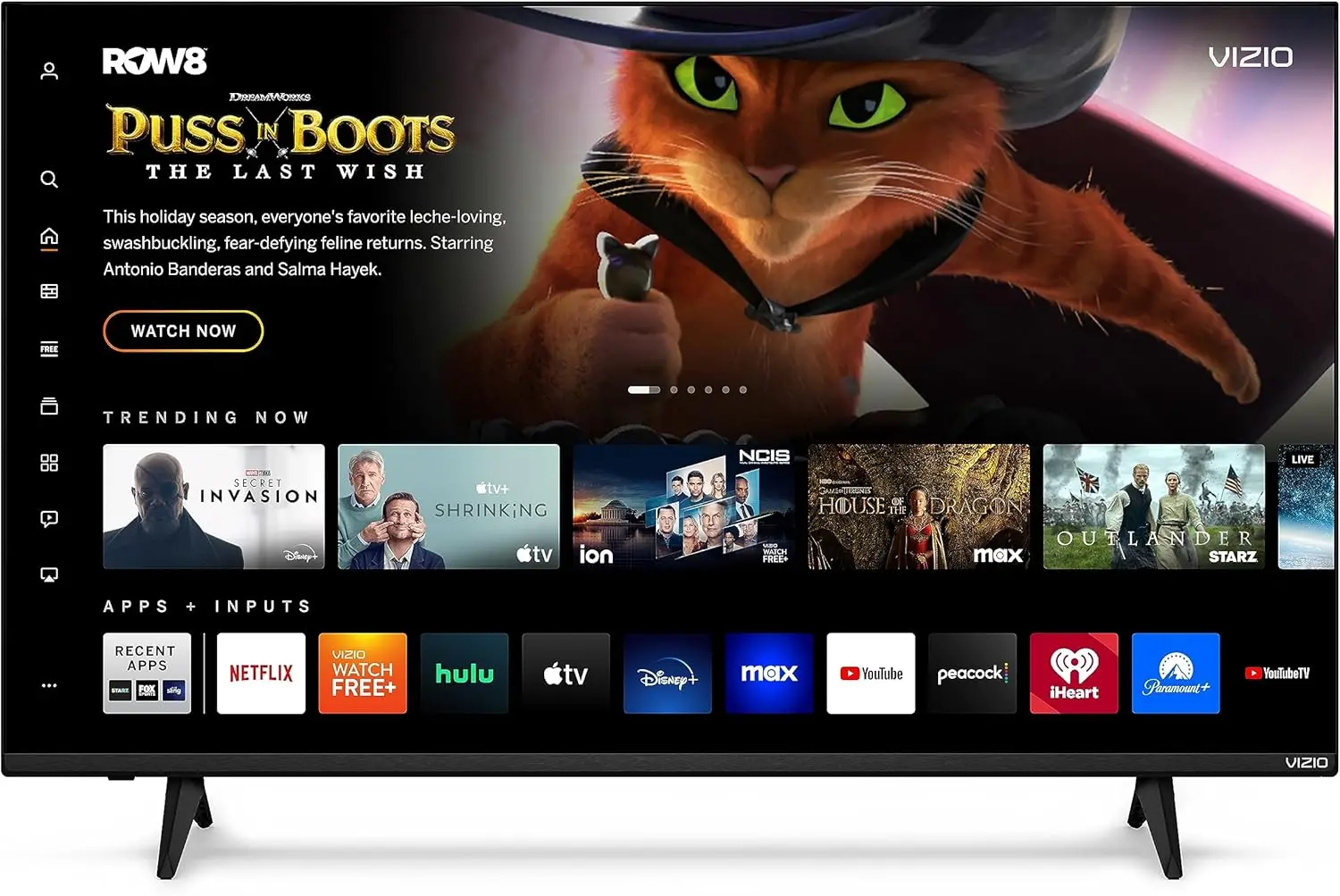 40-дюймовый Smart TV Full HD с AirPlay, Chromecast и Alexa, модель 2023 года
40-дюймовый Smart TV Full HD с AirPlay, Chromecast и Alexa, модель 2023 года