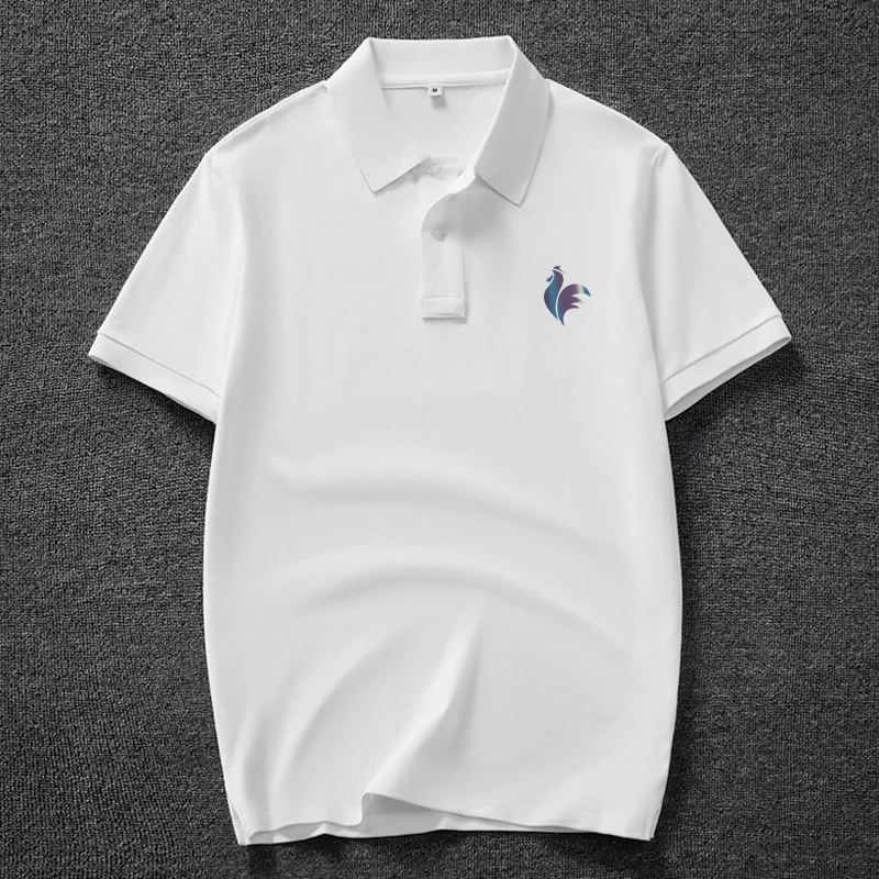 French Rooster POLO Shirt Men's Short Sleeve T-Shirt Business Casual Loose Large Size Small Logo Lapel Half Sleeve Top
French Rooster POLO Shirt Men's Short Sleeve T-Shirt Business Casual Loose Large Size Small Logo Lapel Half Sleeve Top