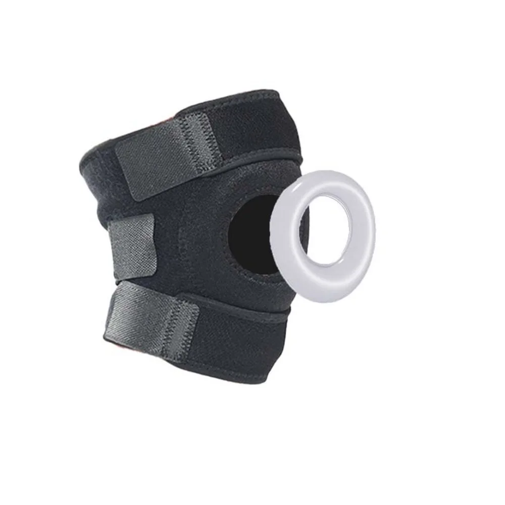 Adjustable Velcro Sports Knee Pads Summer Skipping Rope Running Open Knee Pads Tennis Meniscus Protection Gear
Adjustable Velcro Sports Knee Pads Summer Skipping Rope Running Open Knee Pads Tennis Meniscus Protection Gear