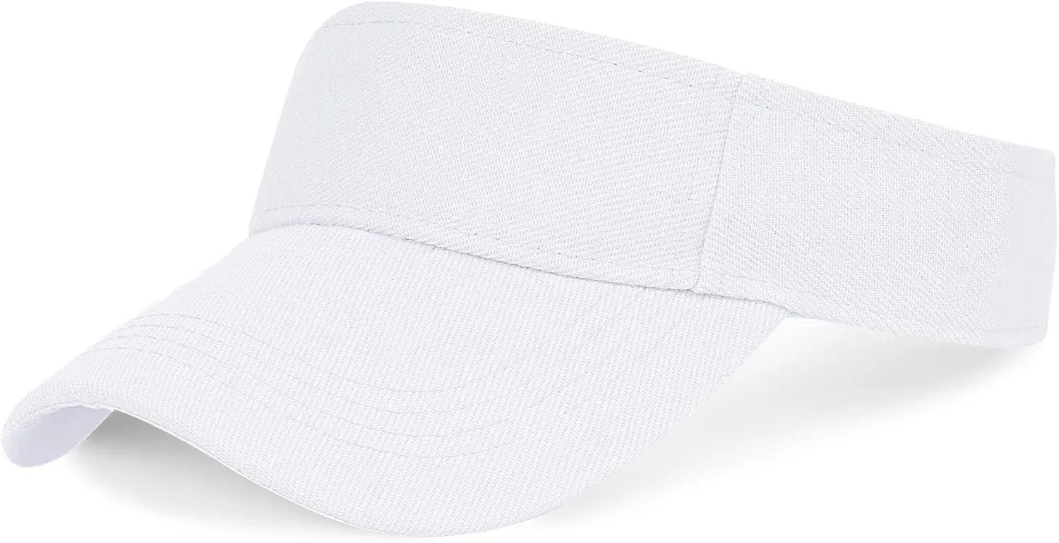 Athletic Sun Visor Hat Adjustable Cap for Women and Men, One Size, Sport Wear
Athletic Sun Visor Hat Adjustable Cap for Women and Men, One Size, Sport Wear