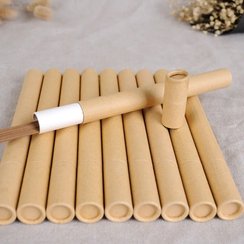 50/20pcs Long Incense Tube Kraft Paper Empty Incense Storage Household Joss Sticks Packing Storage Box
50/20pcs Long Incense Tube Kraft Paper Empty Incense Storage Household Joss Sticks Packing Storage Box