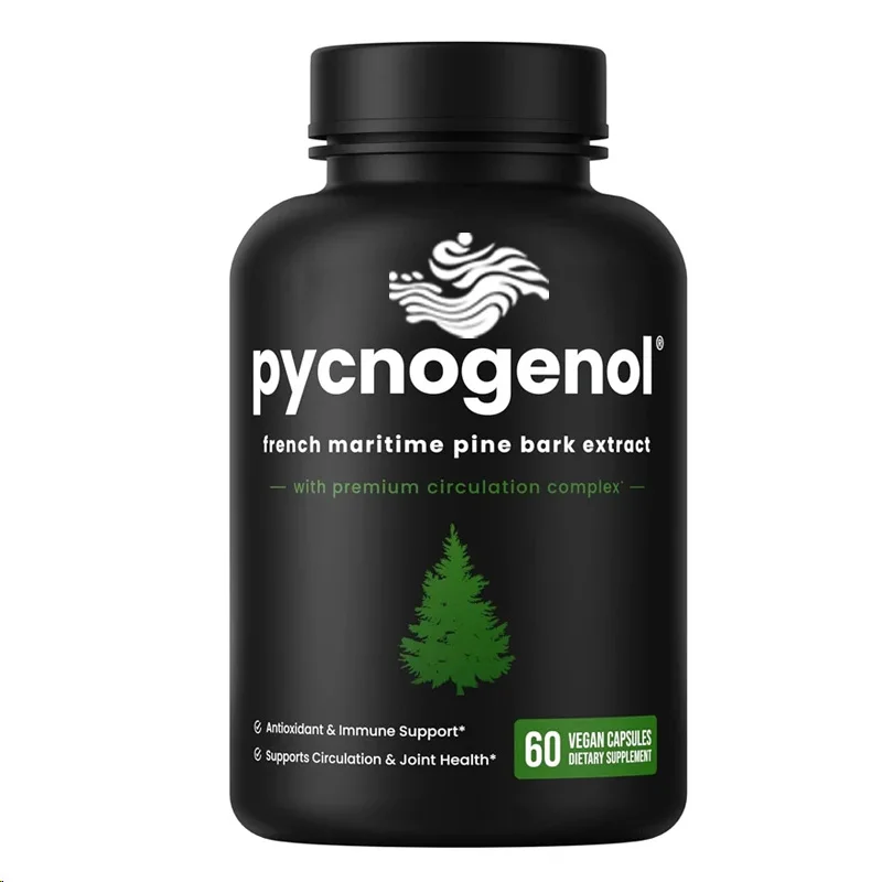 Marine Pine Bark Extract High-quality Circulating Complex Blood Flow, Nitric Oxide Production Black Pepper Extract 60 Capsules
Marine Pine Bark Extract High-quality Circulating Complex Blood Flow, Nitric Oxide Production Black Pepper Extract 60 Capsules