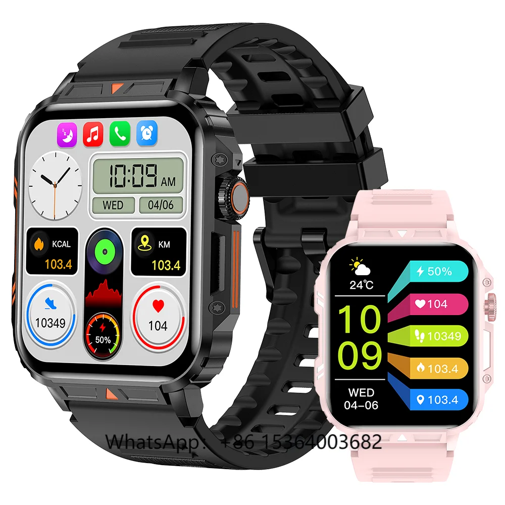 TJXL-New Style L81 Outdoor Health Smartwatch Full Touch Screen Android IOS Compatible Waterproof TFT Sleep Vital Sign Monitoring
TJXL-New Style L81 Outdoor Health Smartwatch Full Touch Screen Android IOS Compatible Waterproof TFT Sleep Vital Sign Monitoring