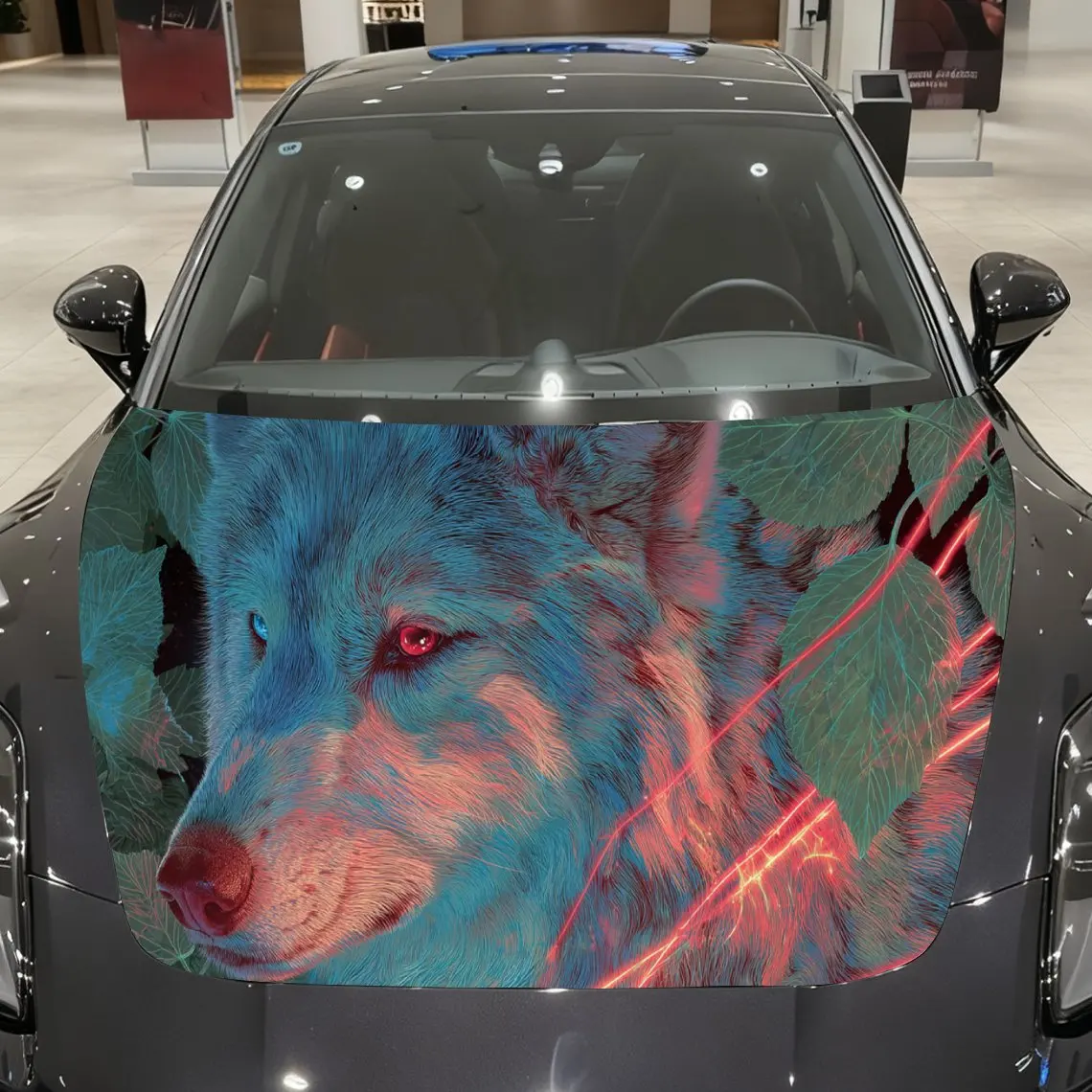 Trippy Colorful Wolf Car Hood Stickers - Self-Adhesive, Waterproof and Durable Vinyl Wrap, Decorate And Protect Your Car - The G
Trippy Colorful Wolf Car Hood Stickers - Self-Adhesive, Waterproof and Durable Vinyl Wrap, Decorate And Protect Your Car - The G