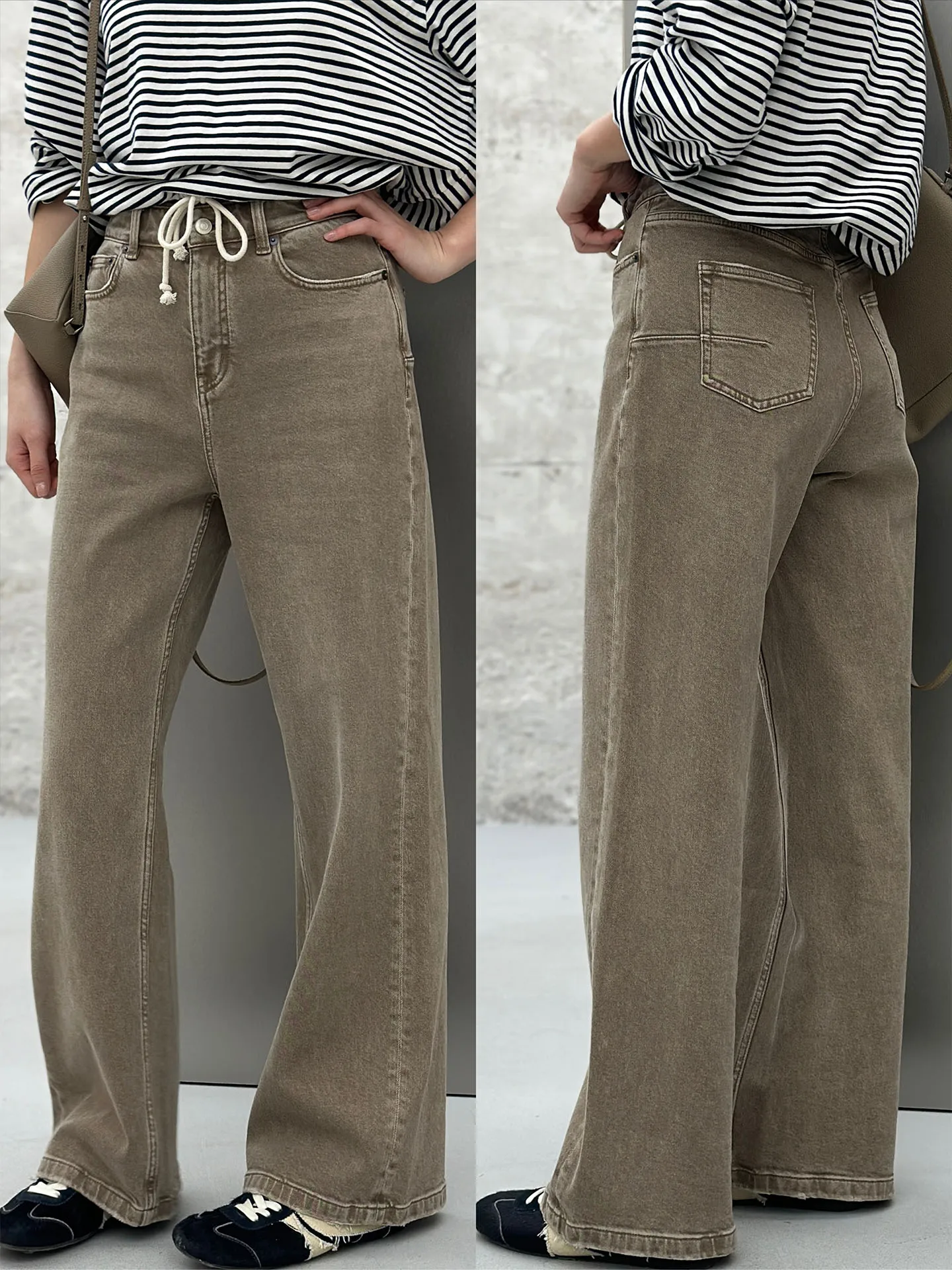 High Waist Wide Leg Jeans Retro Hong Kong Style Women's Fashion Spring 2026 Slimming Denim High Waist Wide Leg Pants
High Waist Wide Leg Jeans Retro Hong Kong Style Women's Fashion Spring 2026 Slimming Denim High Waist Wide Leg Pants