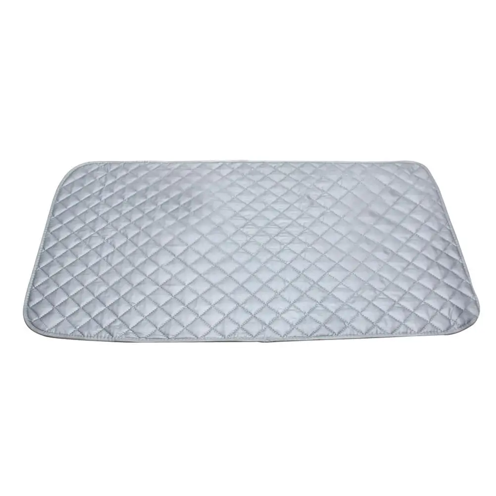 Grey Ironing 85x48cm High Temp Resistant Ironing Blanket Portable Foldable Non-slip Laundry Mat Cotton Iron Board Cover
Grey Ironing 85x48cm High Temp Resistant Ironing Blanket Portable Foldable Non-slip Laundry Mat Cotton Iron Board Cover