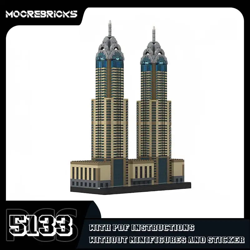 Знаменитый Al Kazim Tower модель MOC-49072 Бизнес-центр небоскребы строительные блоки обучающая игрушка кирпичи дети дисплей подарок
Знаменитый Al Kazim Tower модель MOC-49072 Бизнес-центр небоскребы строительные блоки обучающая игрушка кирпичи дети дисплей подарок