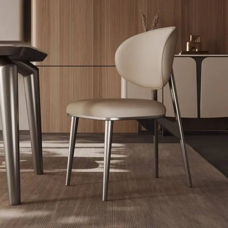 Classic Brown Dining Chair Rustic Minimalist Faux Leather Nordic Dining Chair Luxury Modern Sillas Para Comedor Home Furniture
Classic Brown Dining Chair Rustic Minimalist Faux Leather Nordic Dining Chair Luxury Modern Sillas Para Comedor Home Furniture