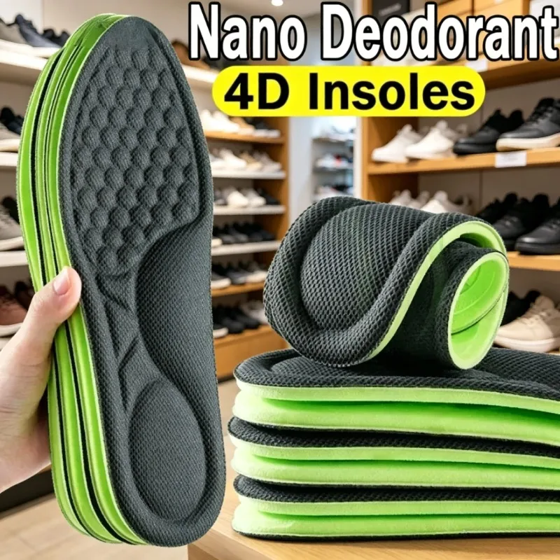 Soft Supportive Insoles for Shoes Sweat Absorbing Odor Reducing Arch Support Gel Padding Athletic Running Walking
Soft Supportive Insoles for Shoes Sweat Absorbing Odor Reducing Arch Support Gel Padding Athletic Running Walking