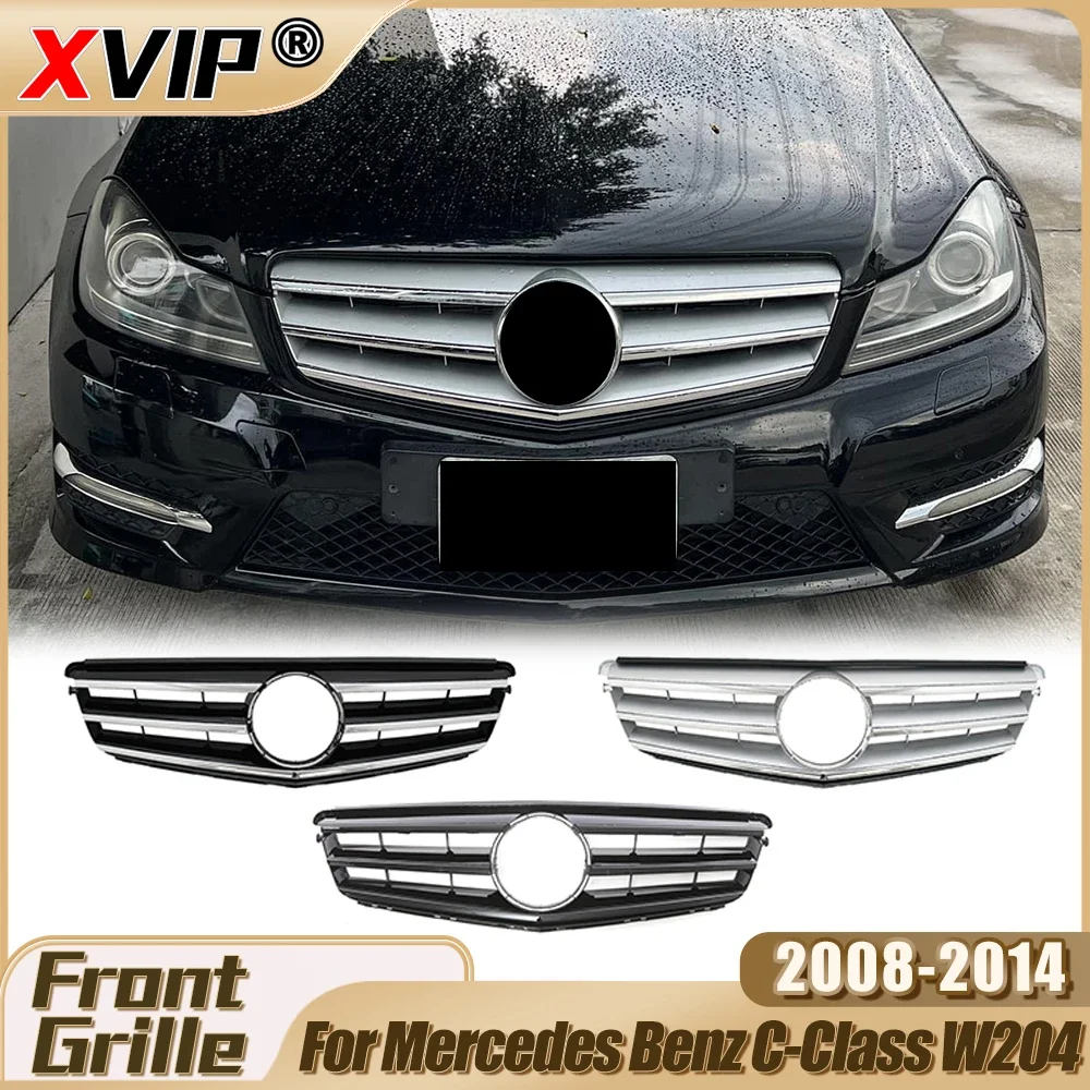 XVIP Perfect Match Front Grille For Mercedes Benz C-Class W204 C180 C230 C280 C350 2008-2014 Matte Black AMG Style Bumper Grille
XVIP Perfect Match Front Grille For Mercedes Benz C-Class W204 C180 C230 C280 C350 2008-2014 Matte Black AMG Style Bumper Grille