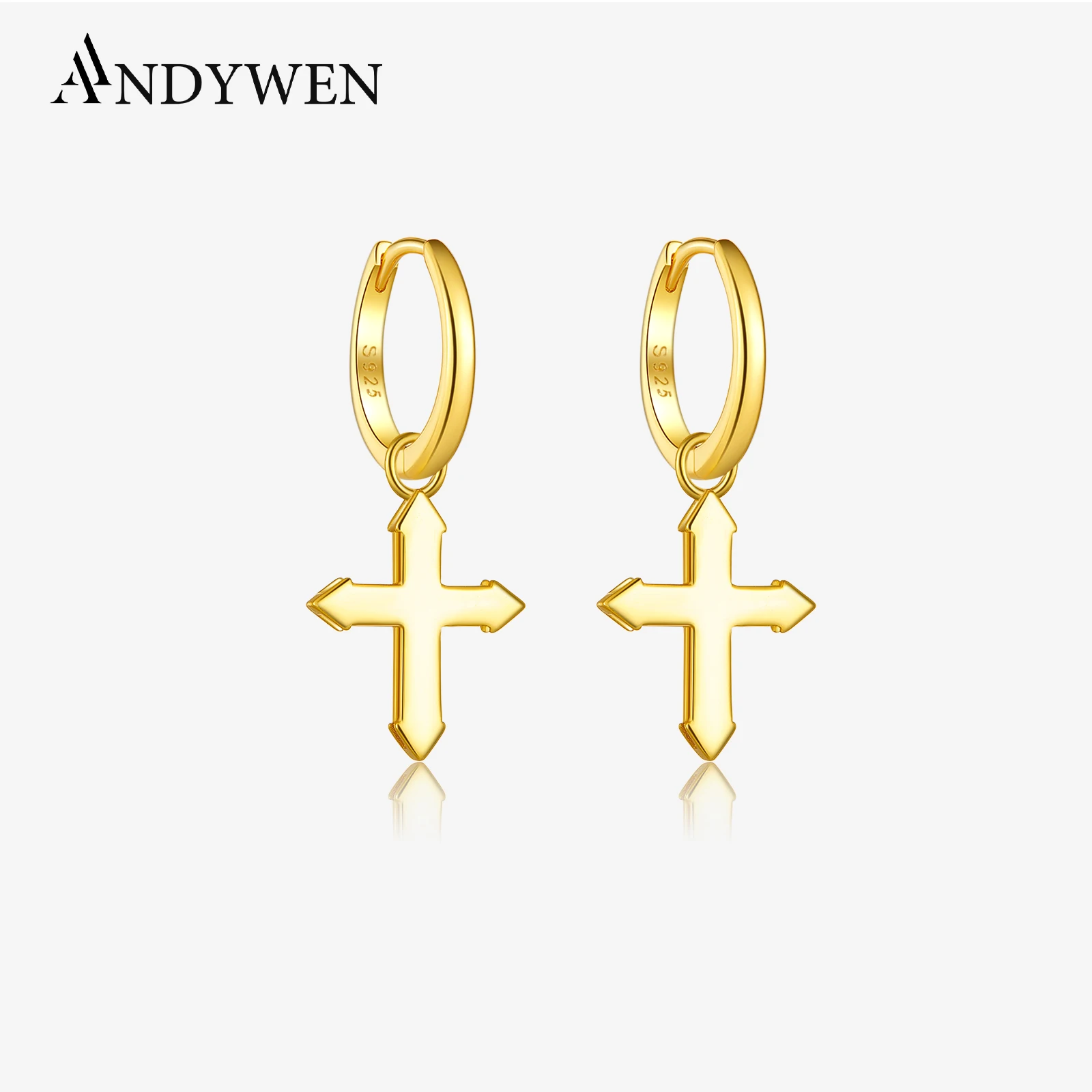 Серьги-подвески с крестом ANDYWEN из стерлингового серебра 925 пробы, серьги-подвески, пирсинг 2024, новая простая Модная бижутерия в стиле панк-рок, подарок на день рождения
Серьги-подвески с крестом ANDYWEN из стерлингового серебра 925 пробы, серьги-подвески, пирсинг 2024, новая простая Модная бижутерия в стиле панк-рок, подарок на день рождения