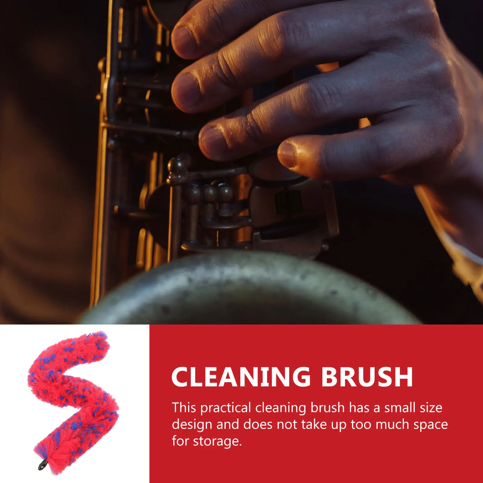 Saxophone Cleaning Brush Flute Rod Clarinet Cleaner Soft Bristle Instrument Care Tool Handle Deep Cleaning Music
Saxophone Cleaning Brush Flute Rod Clarinet Cleaner Soft Bristle Instrument Care Tool Handle Deep Cleaning Music
