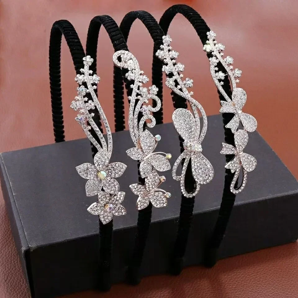 Gem Baroque Headbands For Women Girl Rhinestone Diamond Butterfly Hair Accessories Geometric Flower Girls Hairbands QH109
Gem Baroque Headbands For Women Girl Rhinestone Diamond Butterfly Hair Accessories Geometric Flower Girls Hairbands QH109