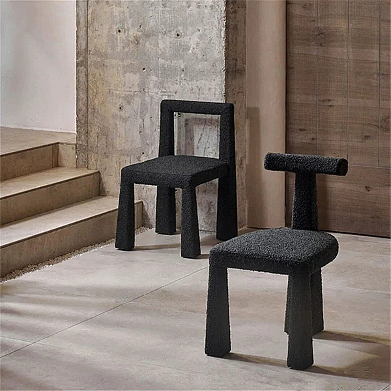 Wabi Sabi Lamb Fleece Dining Table Chair Chair Modern Simple Home Makeup Stool Chair
Wabi Sabi Lamb Fleece Dining Table Chair Chair Modern Simple Home Makeup Stool Chair