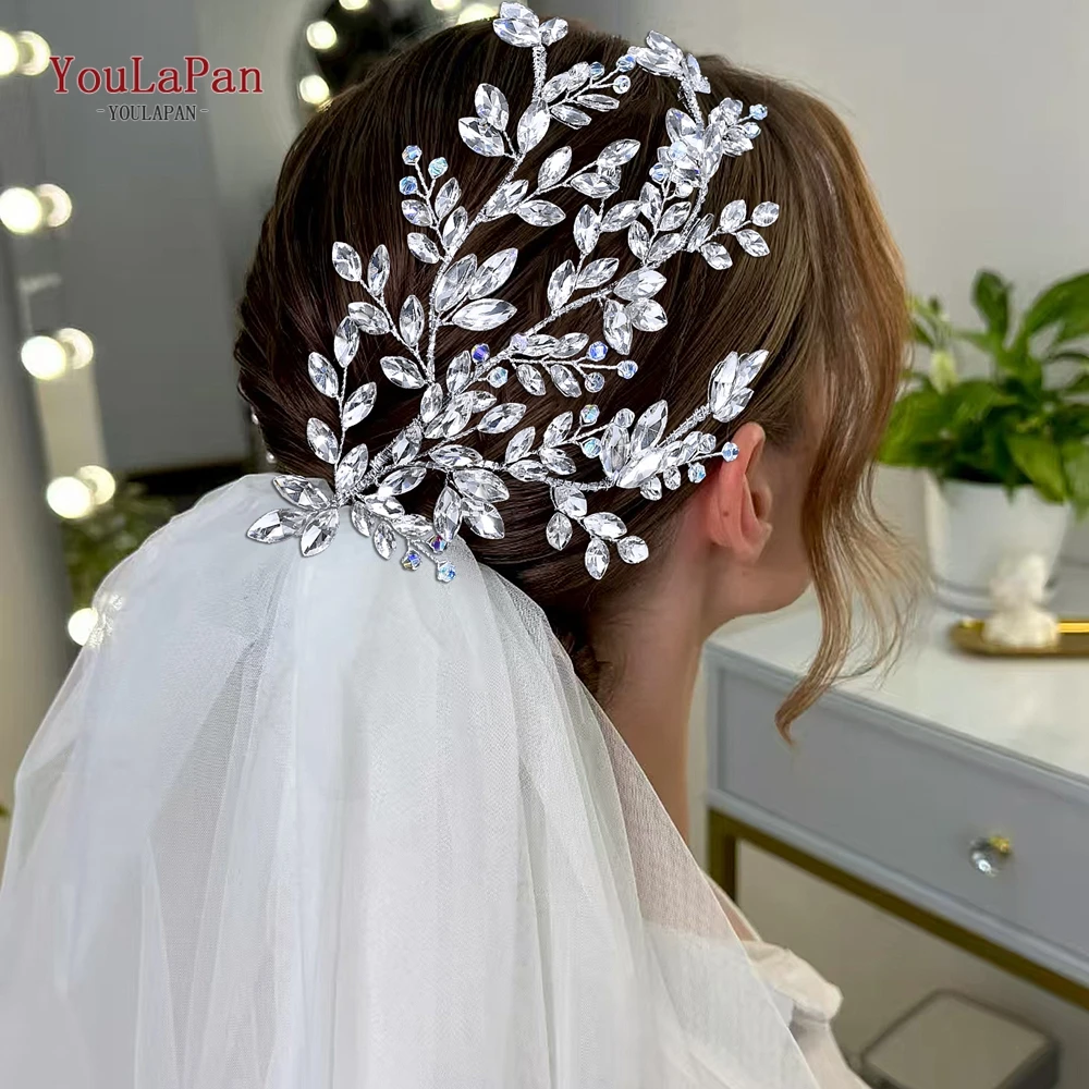TOPQUEEN Rhinestone Hairwear Bridal Wedding Headpiece Crystal Headwear Handmade Hair Accessories Banquet Party Headband HP919
TOPQUEEN Rhinestone Hairwear Bridal Wedding Headpiece Crystal Headwear Handmade Hair Accessories Banquet Party Headband HP919